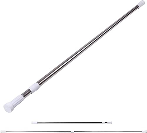 Kippen 1712K2 - Asta Telescopica con Estremità in Gomma Antiscivolo. Estensibile da 110 a 200 cm.