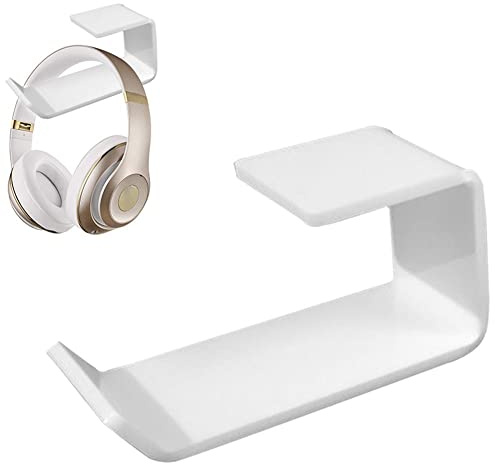 Danlai Support De Cintre De Casque en Acrylique Stand sous Support De Support De Rangement De Rangement des Écouteurs De Bureau