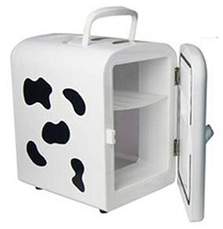 DieffematicBX Mini Frigo 4L Mini Portable Stockage de Lait Auto Voyage Maison réfrigérateur réfrigérateur chauffé Faible consommation d'énergie