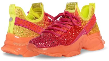 Steve Madden Tenis Maxima para Mujer, Fucsia Degradado, 39 EU