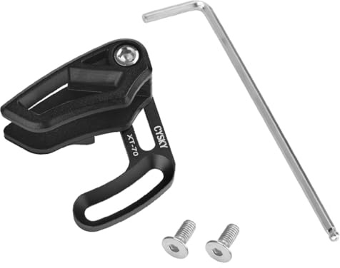 CYSKY VTT Guide-Chaîne, Protège Plateau Simple à Montage Direct 26T-38T, Protège-Chaîne pour Vélo de Montagne, Vélo de Descente (Noir)