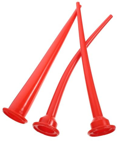 Veemoon 3pcs Caulk Nozzle Applicator Set Extended Soft Plastic Tips, Sturdy Caulking Finishing Tool for Precise Sealant Application in Construction and Home Repair
