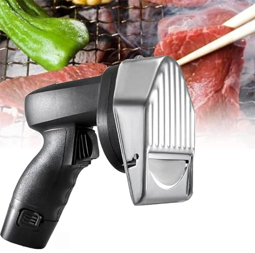 Weyot Dönermesser Elettrico, affettatrice per Doner Kebab, Coltello per Kebab Elettrico, Coltello da Taglio Professionale, Spessore 0-8 mm, Ricaricabile e Senza Fili