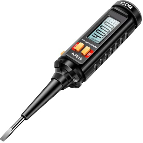 Testeur de Tension sans Contact, multimètre numérique Haute précision, Stylo testeur de Tension, testeur de Circuit NCV avec écran rétroéclairé pour Tests électriques