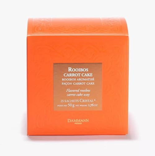 Dammann Rooibos Carrot cake 25 sachets cristal