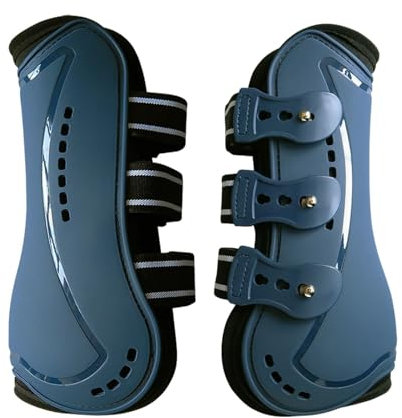 Tendon Boots for Horses - Protective Gear and Training Equip | Professional Horse Boots Front Boots | Breathable Front Leg Guard | Shock-Absorbing Sport Boots, Horse Leg Wraps for Jumping Trail Riding