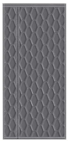 WPWSDWMX Magnet Wärmeschutzvorhang Mit 4 cm Klettband, Kein Bohren, Seitlich Zu Öffnender Magnetischer Thermo Türvorhang Aus Oxford-Stoff, Thermovorhang Gegen Kälte(Grau,130 * 220cm/51 * 87in)