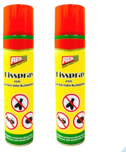 Eisspray – friert Insekten umweltfreundlich bei -45°C ein - 2 Flaschen