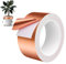Anti Lumache Nastro Lamina Rame 50mm x 20M, Nastro in Schermatura EMI, Nastro Monofacciale Conduttivo in Pellicola di Rame, per Messa a Terra, Saldatura e Difesa dalle Lumache ECC
