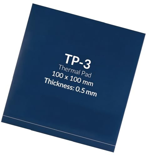 Wärmeleitpad mit hoher Leitfähigkeit, 120 x 20 mm, idealer Lückenfüller für Elektronikkonsolen, wärmeleitend, vibrationsdämpfendes Silikon-Thermo-Pad