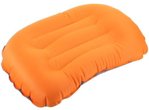 MAGICLULU de à Gonflable Camping Polyester en Oreiller Ergonomique et TPU Composite, Léger et Facile Utiliser Lecture Travail en Extérieur