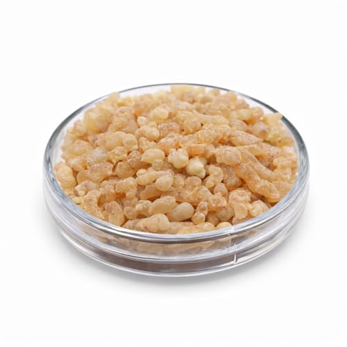 Weihrauch aus Athos – 100% Naturreines Boswellia Olibanum Räucherharz – Original Orthodoxer Kirchenweihrauch zum Räuchern auf Kohle – Klein, Mittel oder Grob (50g, Mittel)