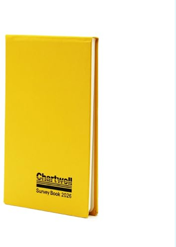 Chartwell 2026 Kontrollbuch zur Feldmessung (Wetterfest, 80 Seiten, 130 x 205 mm)