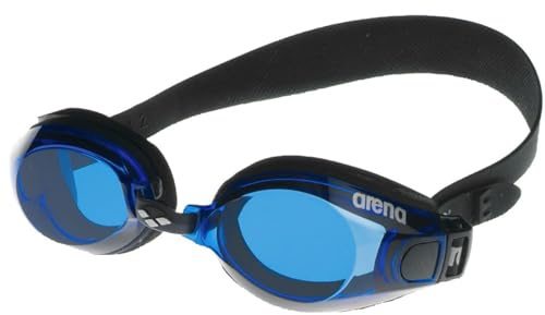 ARENA Zoom Neoprene Occhialini Nuoto Unisex Adulto, Occhialini Piscina con Ampie Lenti, Protezione UV, Ponte Nasale Regolabile, Guarnizioni in Neoprene, Adatti per Lenti a Contatto