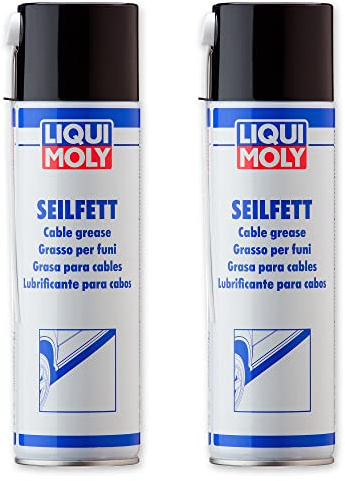 2x LIQUI MOLY 6135 Seilfett Spray Hohlraumversiegelung Dose Aerosol 500mlF