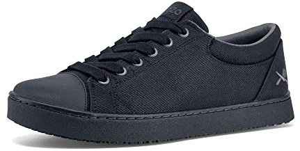 MOZO Men's Grind Health Care & Food Service Shoe, Black, 13 D US