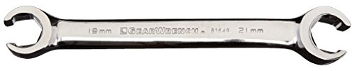 GEARWRENCH Flare Nut Wrench, 19mm x 21mm - 81649