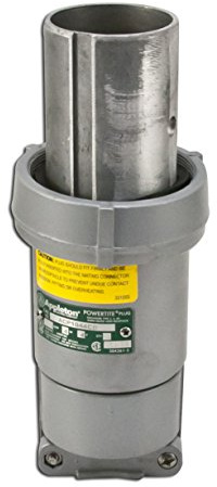 Appleton ACP1044CD Clamping Ring Plug, 100 Amp, 4-Pole, 4-Wire