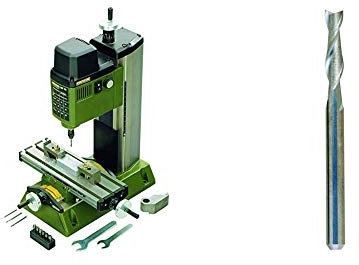 Proxxon 2227110 - Microfresadora Mf-70 + Proxxon 2228761 - Fresa Metal Duro D 3Mm