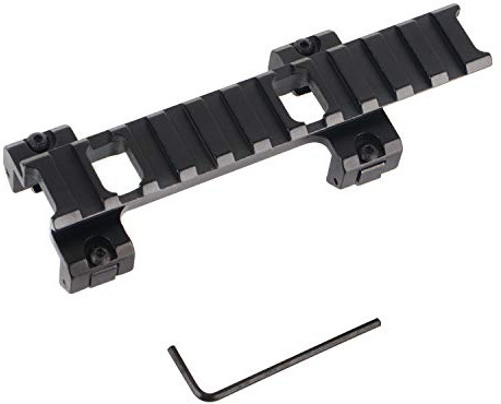 FOCUHUNTER Aluminium Taktisch 20mm Weaver/Picatinny Leuchtpunktvisier Schienen Zielfernrohrmontagen Schienen für MP5 G3