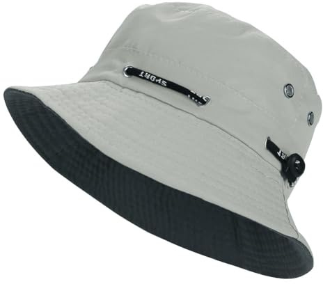 ITODA Bucket Cap Wide Brim Sun Hat UPF50+ Summer Beach Hat Women Men Fishing Hats Sunbonnet Foldable Glacier Cap Lightweight Outdoor Sun Protection Hats for Fishing Hiking Traveling Vocation
