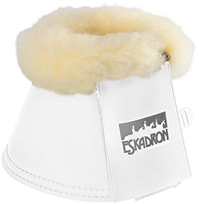 Eskadron Kunstleder/Lammfell Allround Glocken White, Größe:M