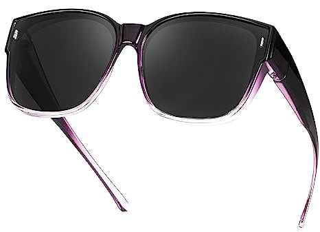 Myiaur Oversized Fit Over Sunglasses for Women Polarised UV400 Protection
