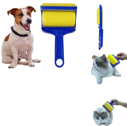 Spirado Haare, Tierhaare, Sammeln von Tierhaaren auf Kleidung, Katzenhaarbürste, Bürste für Tierhaare, Bürste für Katzenhaare, Tierhaarbürste, Tierhaarentferner