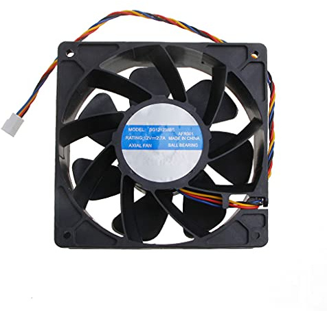 For Brushless 12V Fan SG121238BS 1238 6000RPM Ball Bearing 120x120x38mm For Computer For Case Stable