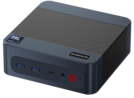 BOSGAME P2 Plus Mini PC Intel i7 12700H(14C/20T, up to 4.7GHz), 32GB DDR5 512GB m.2 NVMe SSD Mini Gaming PC, Supports Triple display, Dual 2.5G LAN, Thunderbolt 4.0, WiFi 6/BT5.2