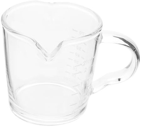 Cabilock Tazza in Con Doppio Beccuccio Misurino Per Caffè Espresso Tazza Decorativa Per La Casa