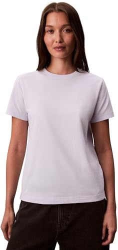 Calvin Klein Women’s Short Sleeve Round Neck Archive Jersey T-Shirt