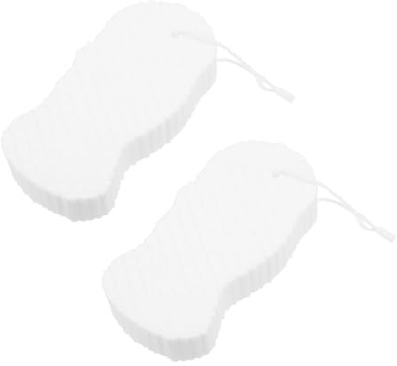 OSOLADY 2piezas Esponjas Para Baño Para Bebés Unidades Esponja Corporal Exfoliante Para Limpieza Corporal Delicadas y Prácticas Para Piel Sensible