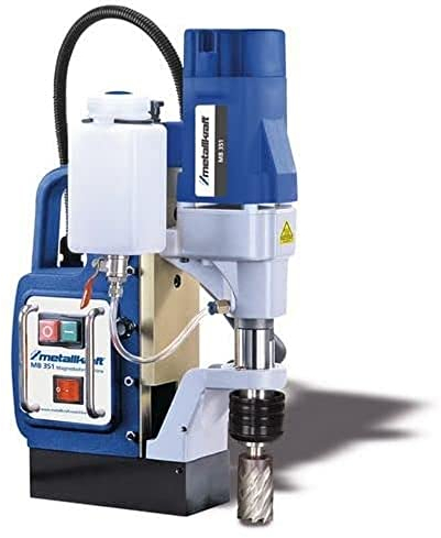 Metallkraft Magnetkernbohrmaschine (Motor 1,1 kW, Kühlmitteltank, Schnellspannaufnahme, Weldon 3/4) 3860351