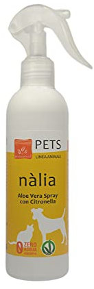 Benessence - Spray con Citronella ed Aloe Vera per Cani e Gatti - 250 ml