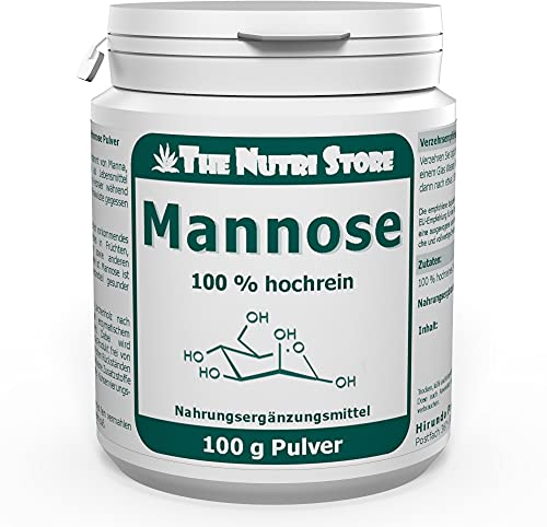 Mannose 100% rein Pulver 100 g - Hochreines D-(+)-Mannose Pulver