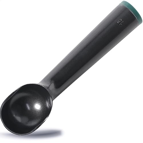 Gastronette Eisportionierer Eislöffel Eiskugelformer Eiskugel Portionierer Eisdipper lang Kugeleis Eiskelle Löffel für Speiseeis Ice Dipper Scooper warming liquid inside 1/16 Volumen Warme Hand