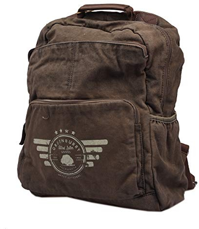 Greenburry Vintage Rucksack Braun 43x35x16cm