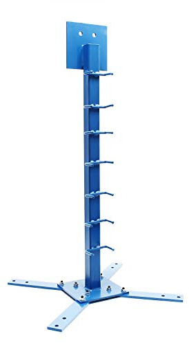 Wiltec Ständer für Biegemaschine u. Sickenmaschine 810 x 450 mm mit Standfuß, Aufhängung für Profilrollen, Bodenmontage, Stand für Bördermaschine
