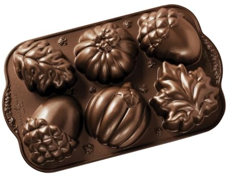Nordic Ware Backform mit Herbstleckereien