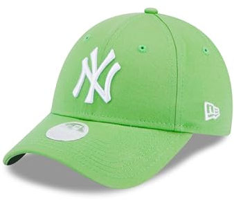New Era New York Yankees MLB League Essential Green 9Forty Adjustable Women Cap - One-Size