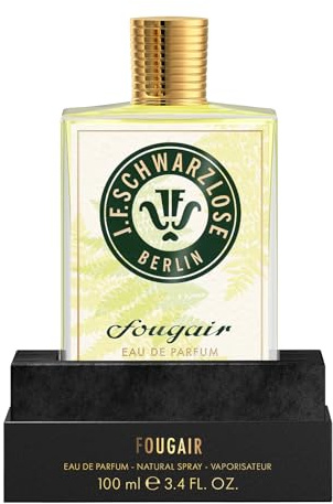 Schwarzlose Fougair - Perfume unisex EDP en aerosol, perfume de larga duración y cautivador con bergamota, pimienta rosa, pachulí y ámbar, spray corporal con aroma aromático y fougere, 3.4 onzas