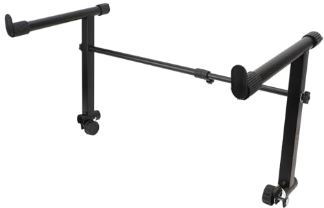 Keyboard-Ständer, 2-stufiger Keyboard-Ständer-Verlängerungsadapter, E-Piano-Zubehör, Universell für X-Style-Keyboard-Ständer, Verstellbare Breite 41,9 cm Bis 74,9 cm