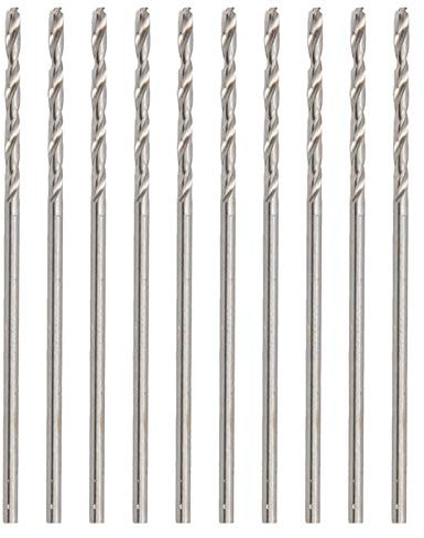 1,0 Mm Spiralbohrer, Schmuckbohrer, Hochgeschwindigkeitsstahl-Schmuckverarbeitung, Bohrer mit Geradem Schaft, für Perlenstanzmaschine mit Kunststoff-Aufbewahrungskoffer