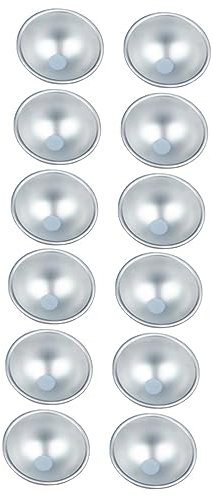 LABRIMP 2 Set Di Per Muffin Cupcake Torte Budini Mousse Dessert Antiaderenti Per Hotel E Ristoranti 6 Pezzi*2