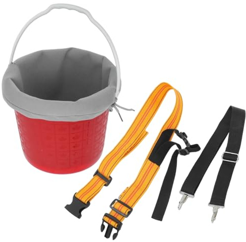 Toddmomy Portable Fruit Picker Basket with Adjustable Strap Efficient Fruit Collection Tool for Harvesting Cherries Blueberries and Tomatoes 1pc Garden Accessory