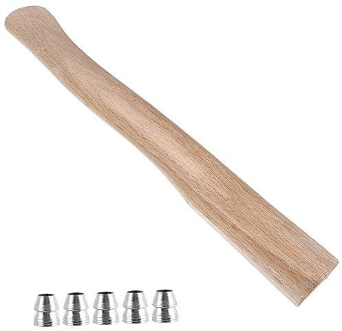 Kisangel Manico Di Legno Per Da Falegnameria Con Cunei Per Installazione Antiscivolo e Antiurto Realizzato Con Materiali