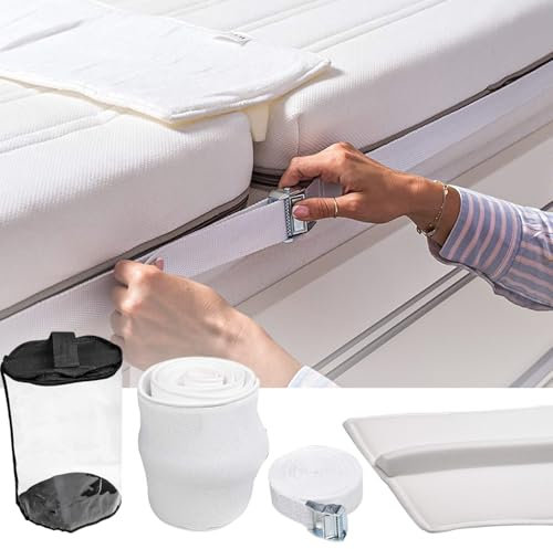 Cuña Unir Colchones,Puente Para Cama Doble Todo En Uno,Conector Para Colchones,Convierte Una Cama Individual En Una Cama Doble,Para Familias y Parejas,Para Cubrir Huecos Entre Colchones(200x30x7cm)