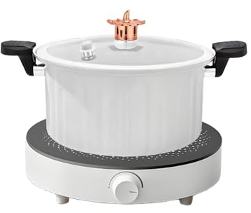 Casseroles avec couvercle pour cuisinière à induction, électrique, camping, sauce pour pâtes à riz, spaghettis