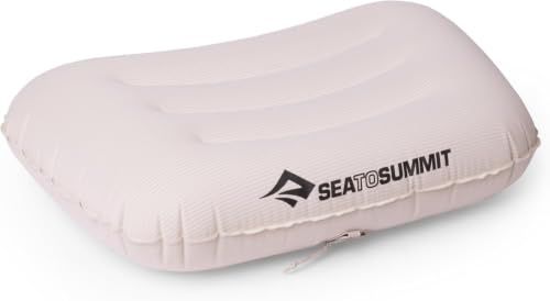 Sea to Summit - Aeros Ultralight Campingkissen - aufblasbares Reisekissen, 57 g - Xpress-Ventil - bis 11 cm Höhe - rutschfest mit PillowLock - ergonomisch für Trekking, Backpacking & Camping